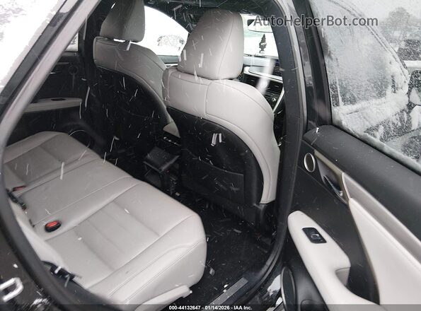 2T2BZMCA4HC100593 2017 LEXUS RX 350 Black VIN კოდის სტიკერის ხედი