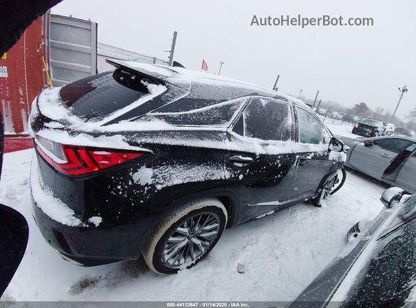 2T2BZMCA4HC100593 2017 LEXUS RX 350 Black უკანა სალონის ხედი