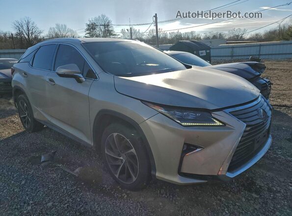 2T2BZMCA5HC059195 2017 LEXUS RX Кремовый Передняя правая четверть