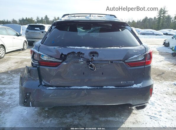 2T2BZMCA5JC140820 2018 LEXUS RX 350 Серый 