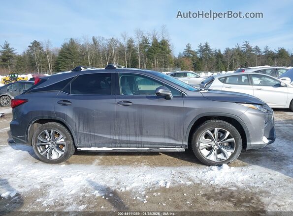 2T2BZMCA5JC140820 2018 LEXUS RX 350 Серый Вид задней части салона