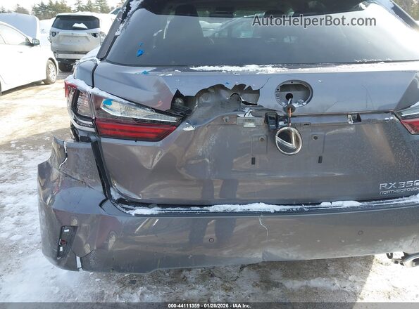 2T2BZMCA5JC140820 2018 LEXUS RX 350 Серый 