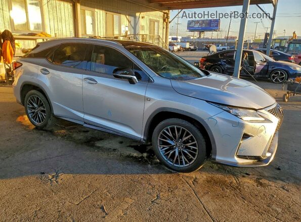 2T2BZMCA6GC043361 2016 LEXUS RX Серебряный Передняя правая четверть