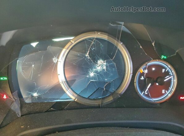 2T2BZMCA6GC043361 2016 LEXUS RX Серебряный Вид щитка приборов