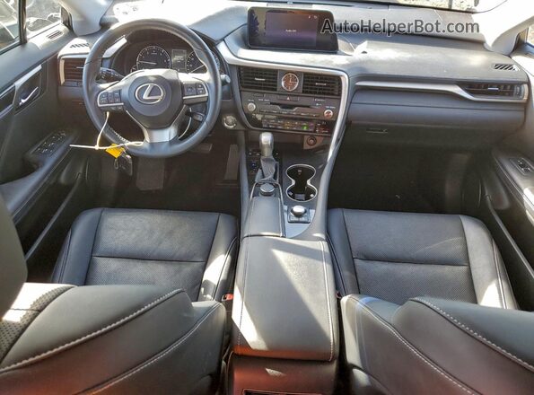 2T2BZMCA6GC046616 2016 LEXUS RX Black Widok deski rozdzielczej
