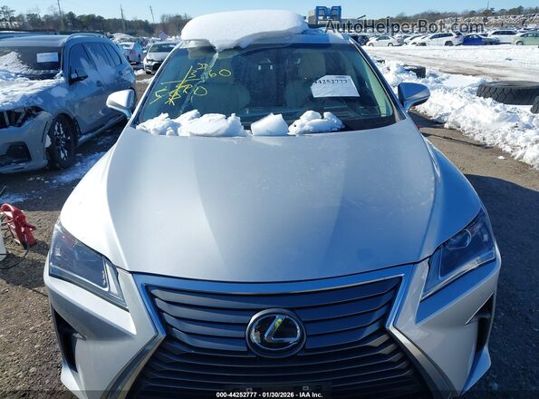2T2BZMCA8JC164903 2018 LEXUS RX 350 Серебряный Вид щитка приборов