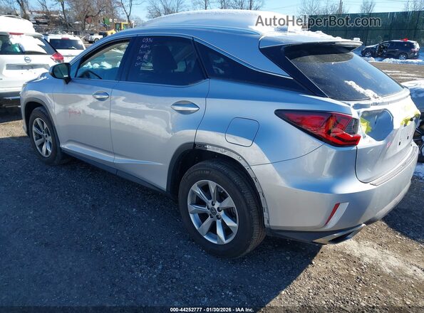 2T2BZMCA8JC164903 2018 LEXUS RX 350 Серебряный Задняя левая четверть