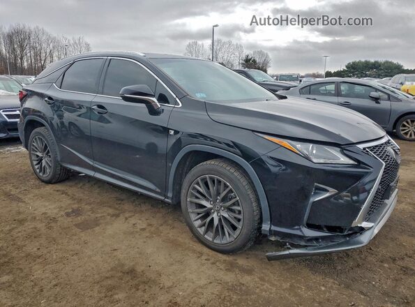 2T2BZMCA9GC022715 2016 LEXUS RX Черный Передняя правая четверть