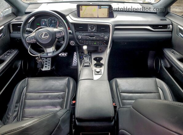 2T2BZMCA9GC022715 2016 LEXUS RX Черный Вид панели приборов