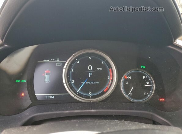 2T2BZMCA9GC022715 2016 LEXUS RX Черный Вид щитка приборов