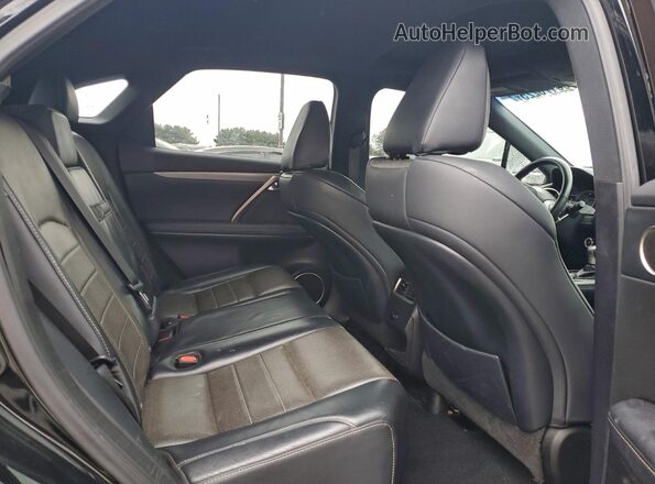 2T2BZMCA9GC022715 2016 LEXUS RX Черный Вид задней части салона