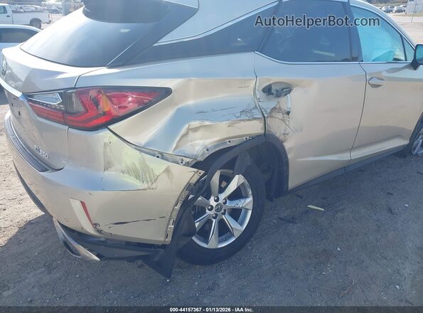 2T2BZMCA9JC157457 2018 LEXUS RX 350 Бежевый Вид спереди