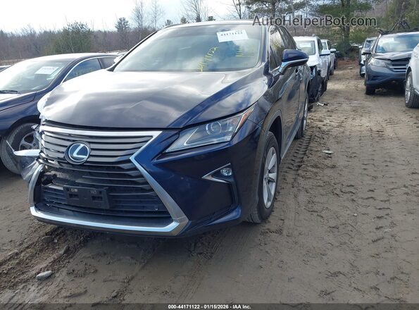 2T2BZMCAXGC047025 2016 LEXUS RX 350 Синий Передняя левая четверть