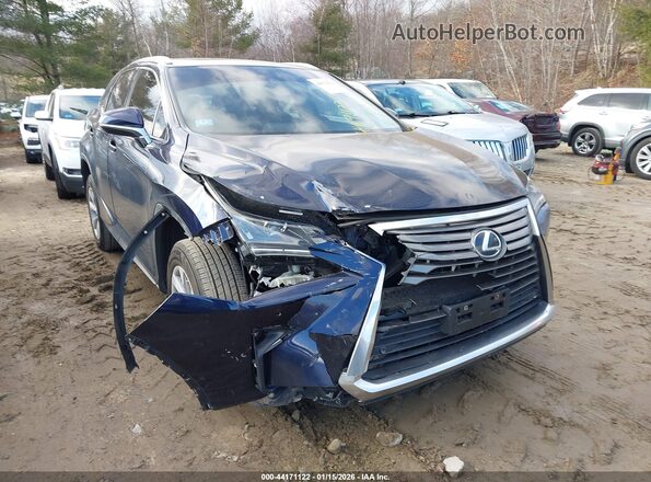 2T2BZMCAXGC047025 2016 LEXUS RX 350 Синий Передняя правая четверть