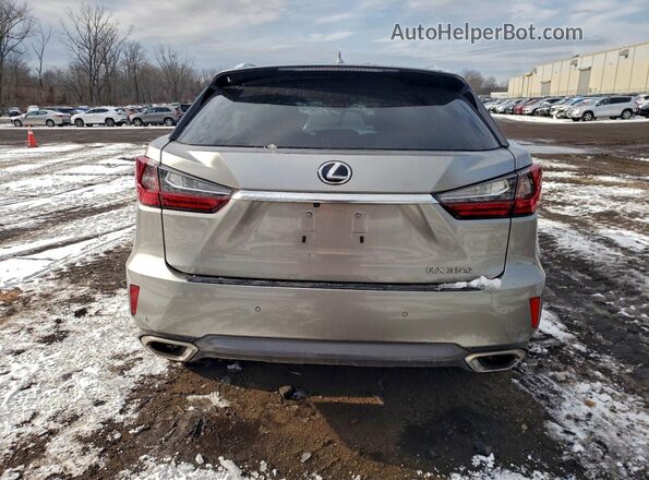 2T2BZMCAXKC178433 2019 LEXUS RX Серый Вид сзади