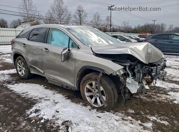 2T2BZMCAXKC178433 2019 LEXUS RX Серый Передняя правая четверть