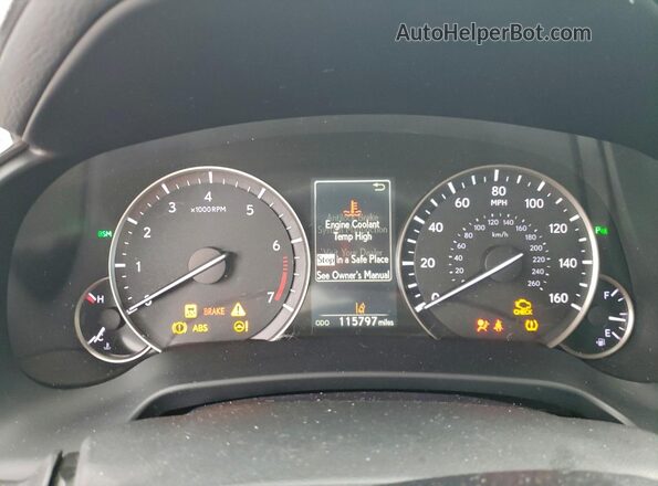 2T2BZMCAXKC178433 2019 LEXUS RX Серый Вид щитка приборов