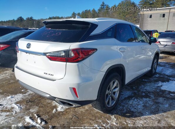 2T2BZMCAXKC189822 2019 LEXUS RX 350 Белый Задняя правая четверть