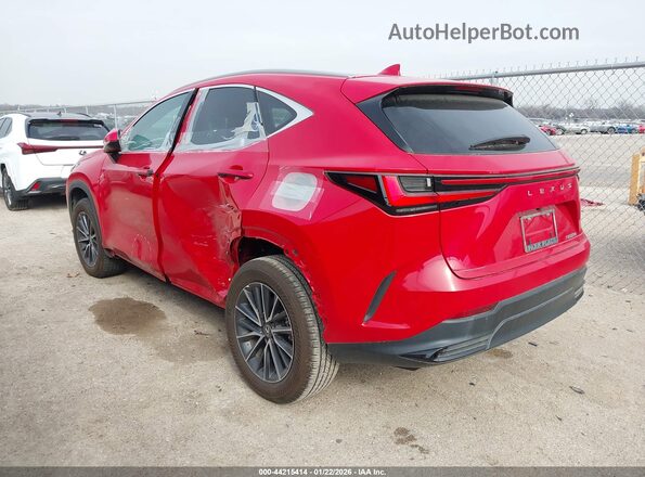2T2GDCAZ1RC013842 2024 LEXUS NX 250 Red Задня ліва чверть