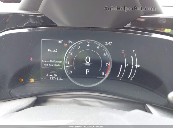 2T2GDCAZ1RC013842 2024 LEXUS NX 250 Red Вид задніх сидінь