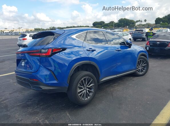 2T2GDCAZ1SC023521 2025 LEXUS NX 250 Blue Trasero derecho