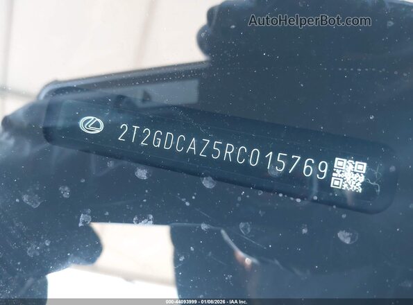 2T2GDCAZ5RC015769 2024 LEXUS NX 250 Black Vista del compartimento del motor