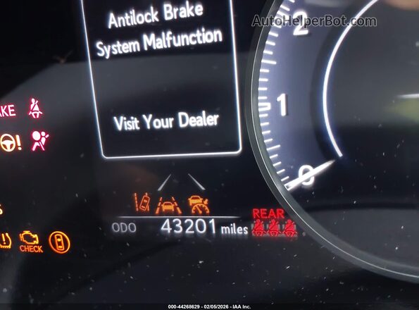 2T2GGCEZ2PC029322 2023 LEXUS NX 350 Gray უკანა სავარძლების ხედი