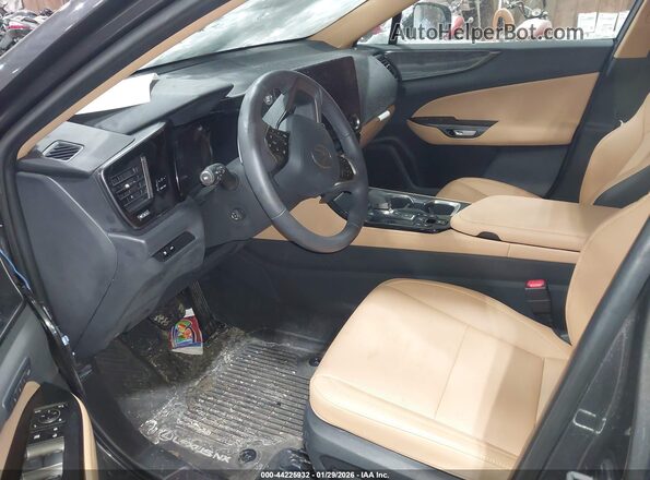 2T2GGCEZ7SC083076 2025 LEXUS NX 350 Gray Widok wnętrza z przodu