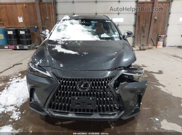 2T2GGCEZ7SC083076 2025 LEXUS NX 350 Gray Widok deski rozdzielczej