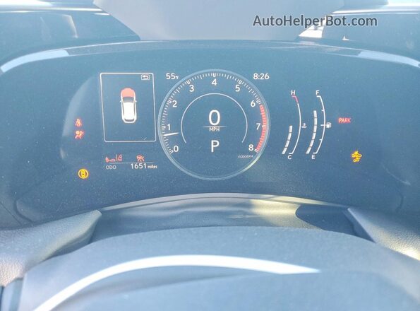 2T2GGCEZ7TC103392 2026 LEXUS NX Серый Вид щитка приборов