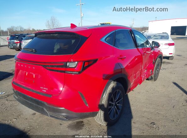 2T2GGCEZ9SC093138 2025 LEXUS NX 350 Red Tył prawy