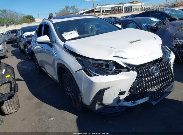 2T2GGCEZXNC004892 2022 LEXUS NX 350 White Առջևի աջ