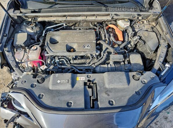 2T2GKCEZ2PC011546 2023 LEXUS NX Black Vista del compartimento del motor
