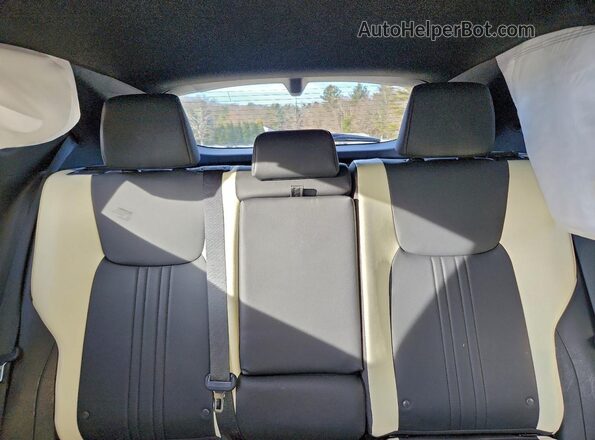 2T2GKCEZ2PC011546 2023 LEXUS NX Black Vista de los asientos traseros