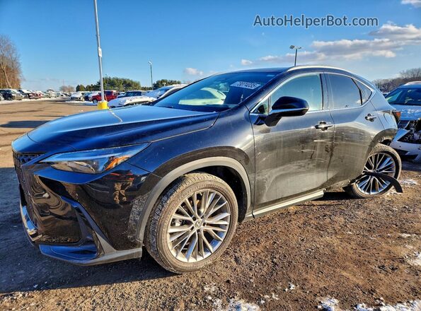 2T2GKCEZ5NC009416 2022 LEXUS NX Черный Передняя левая четверть
