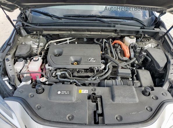 2T2GKCEZ5PC012786 2023 LEXUS NX Silver Вид підкапотного простору