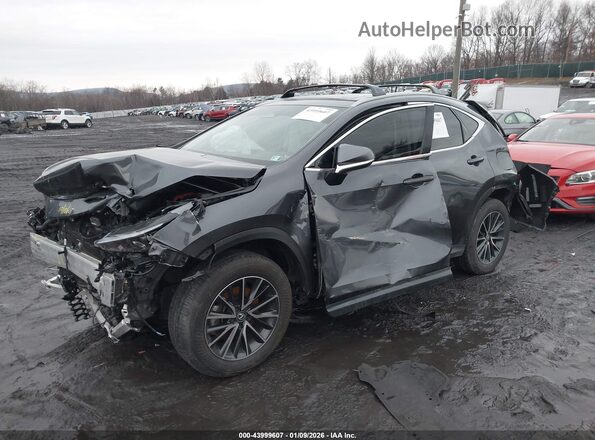 2T2GKCEZ7SC041067 2025 LEXUS NX 350H Gray წინა მარცხენა ხედი სამი მეოთხედიდან