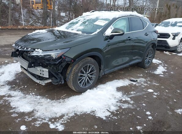 2T2GKCEZ9RC029769 2024 LEXUS NX 350H Зеленый Передняя левая четверть