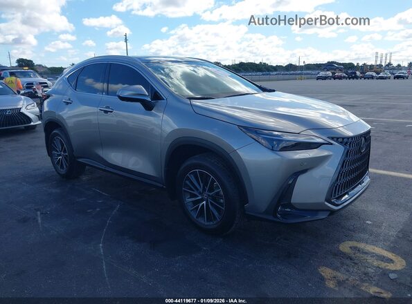 2T2HGCEZ0SC076281 2025 LEXUS NX 350 Gray წინა მარჯვენა