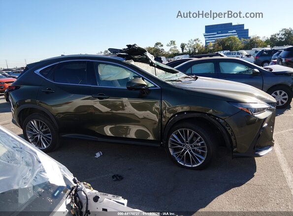 2T2HGCEZ2PC025324 2023 LEXUS NX 350 Green Widok wnętrza z tyłu