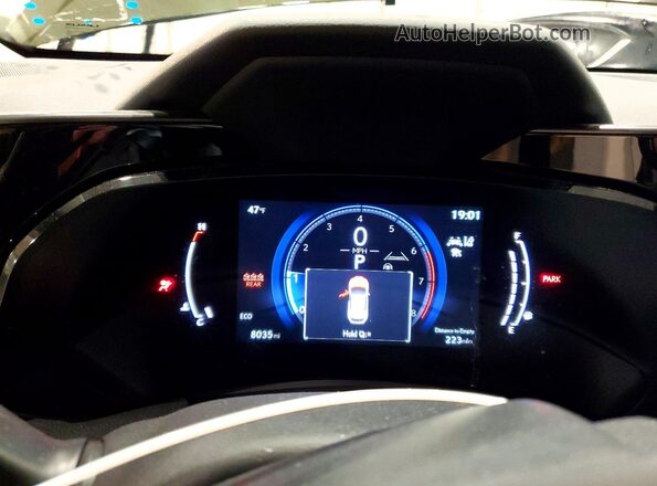 2T2HGCEZXPC026110 2023 LEXUS NX Зеленый Вид щитка приборов
