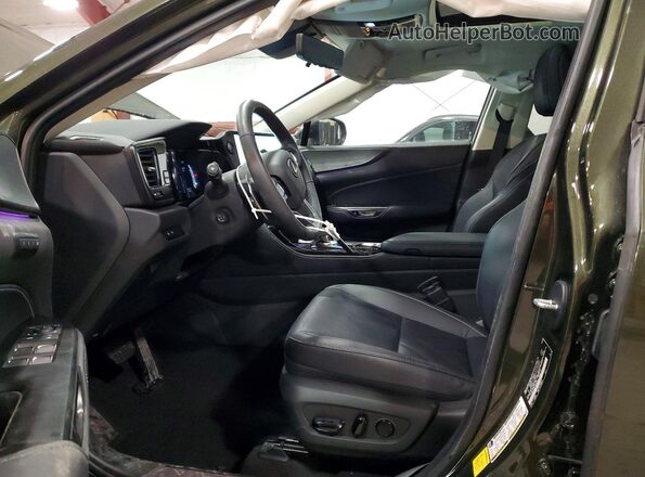 2T2HGCEZXPC026110 2023 LEXUS NX Зеленый Вид салона спереди