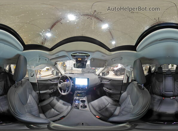 2T2HGCEZXPC026110 2023 LEXUS NX Зеленый Панорамный вид салона 360°
