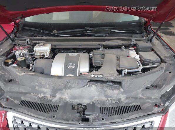 2T2HGMDA0LC043946 2020 LEXUS RX 450H Красный Вид сзади
