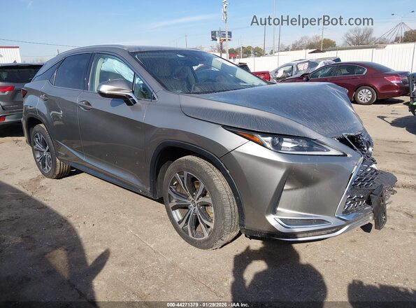 2T2HGMDA3LC054813 2020 LEXUS RX 450H Серый Передняя правая четверть