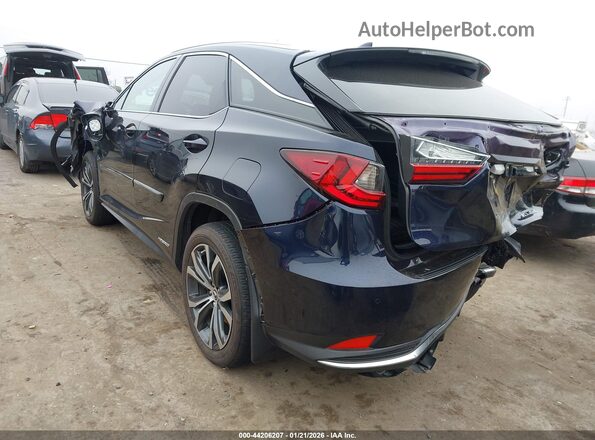 2T2HGMDA3MC058801 2021 LEXUS RX 450H Dark Blue Tył lewy