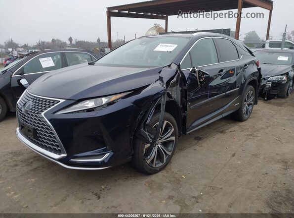 2T2HGMDA3MC058801 2021 LEXUS RX 450H Dark Blue Przód lewy