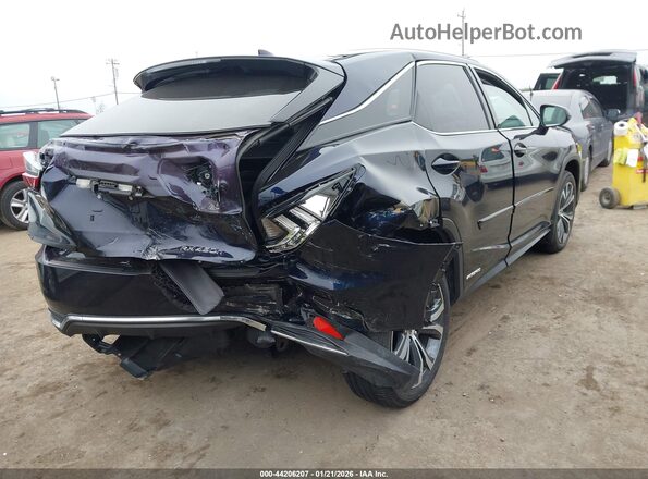 2T2HGMDA3MC058801 2021 LEXUS RX 450H Dark Blue Tył prawy