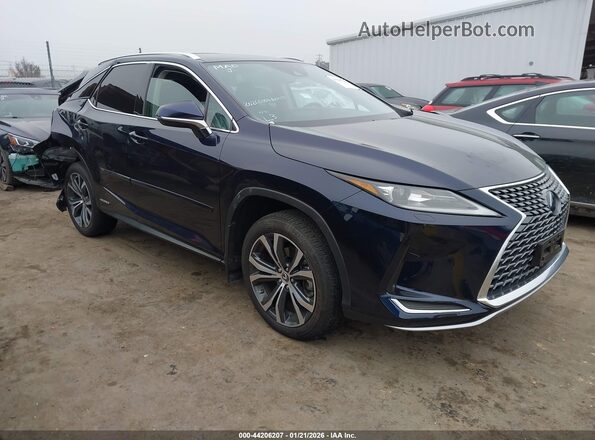 2T2HGMDA3MC058801 2021 LEXUS RX 450H Dark Blue Przód prawy