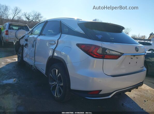 2T2HGMDA4MC058791 2021 LEXUS RX 450H Белый Задняя левая четверть